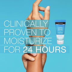 Neutrogena tube nozzle top showing easy dispensing and quick application benefit