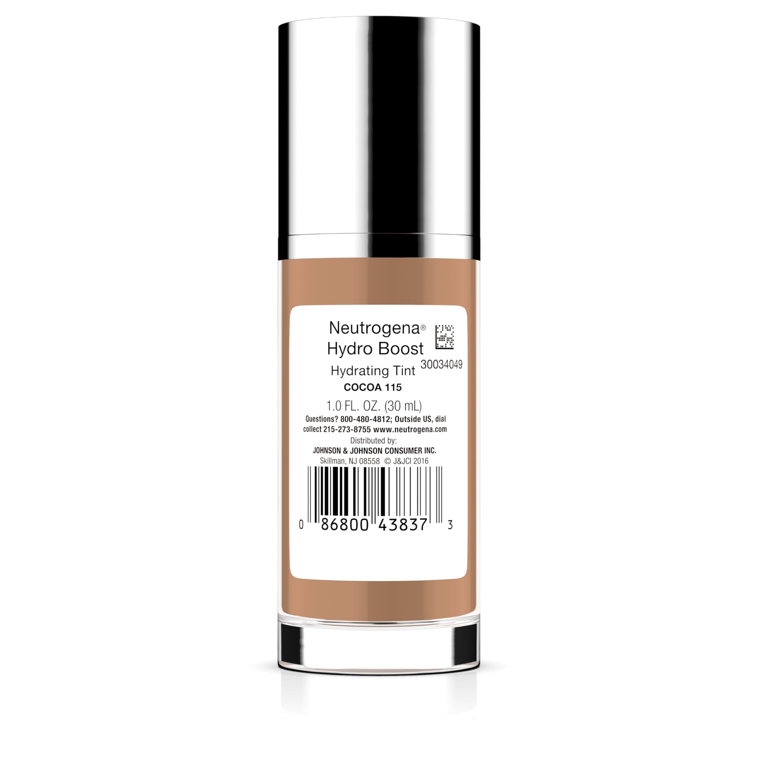 Neutrogena bottle on bathroom counter lifestyle shot signaling everyday routine hydration