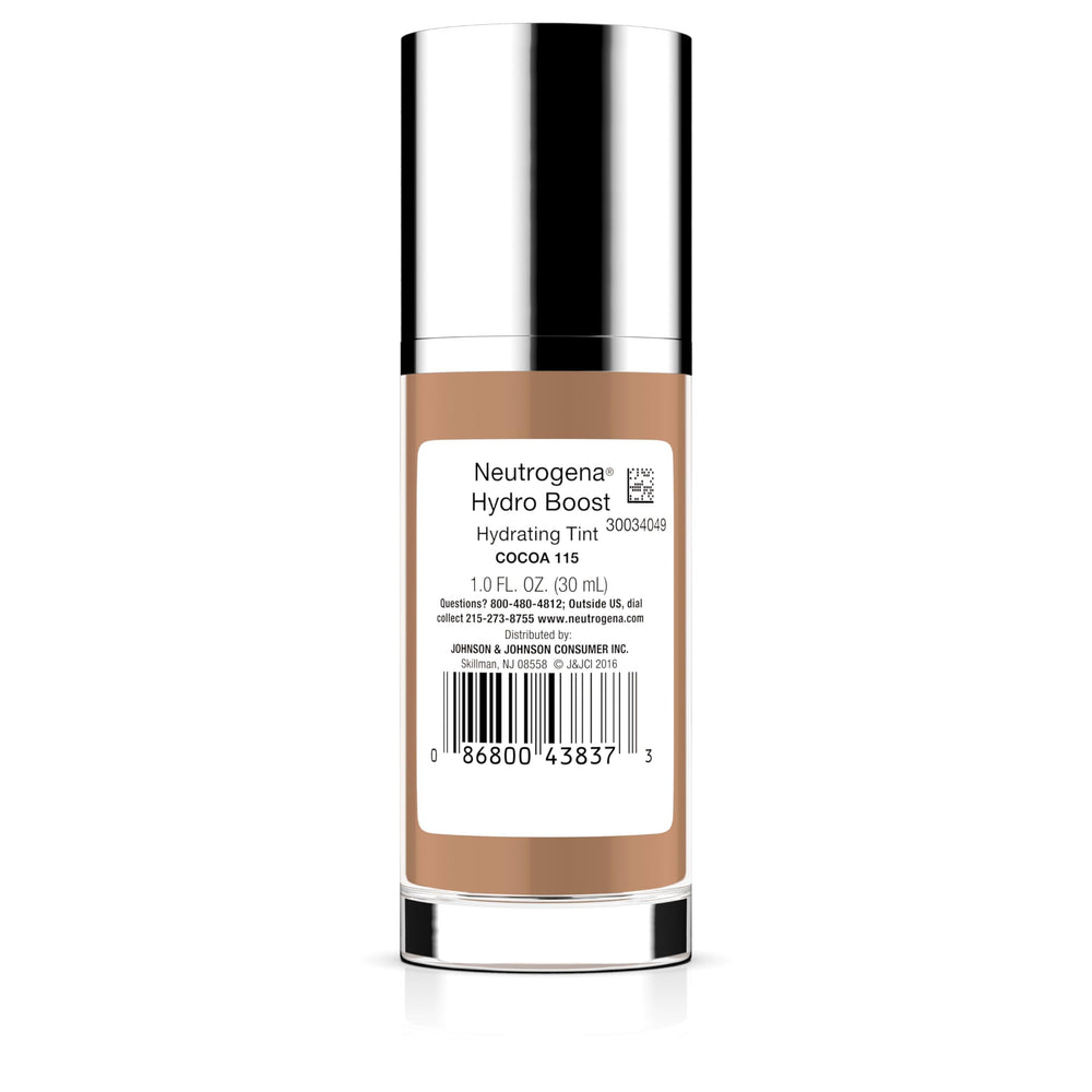 Neutrogena bottle on bathroom counter lifestyle shot signaling everyday routine hydration