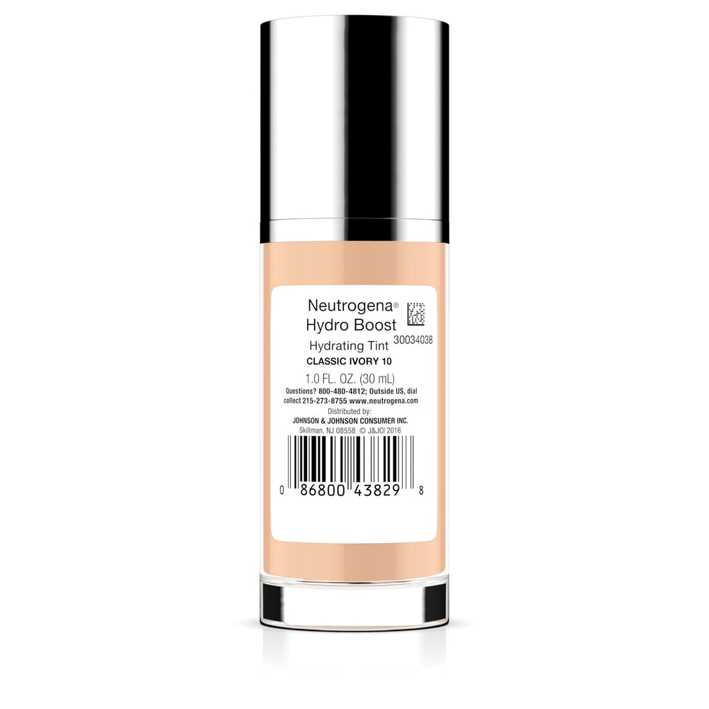 Neutrogena lifestyle image of woman applying tint showing instant radiance