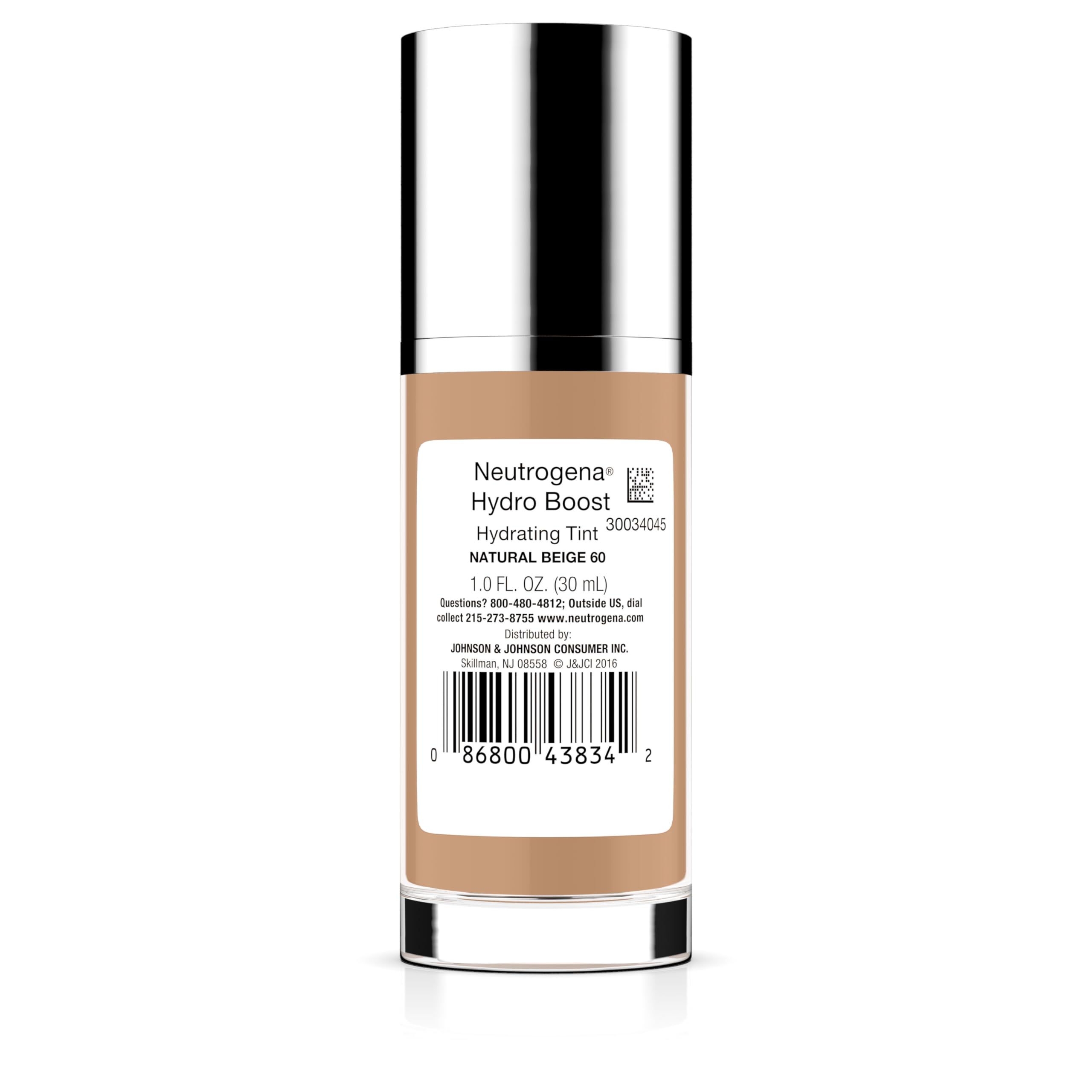Neutrogena retail packaging box displaying shade and ingredient highlights