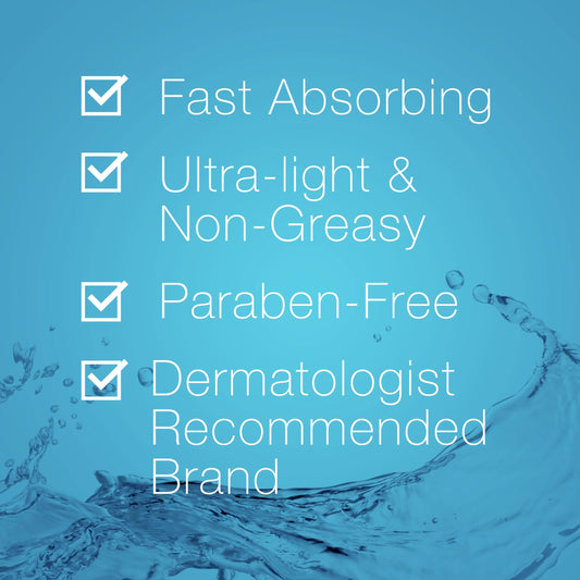 Neutrogena pump dispensing gel-cream texture for fast absorption benefit