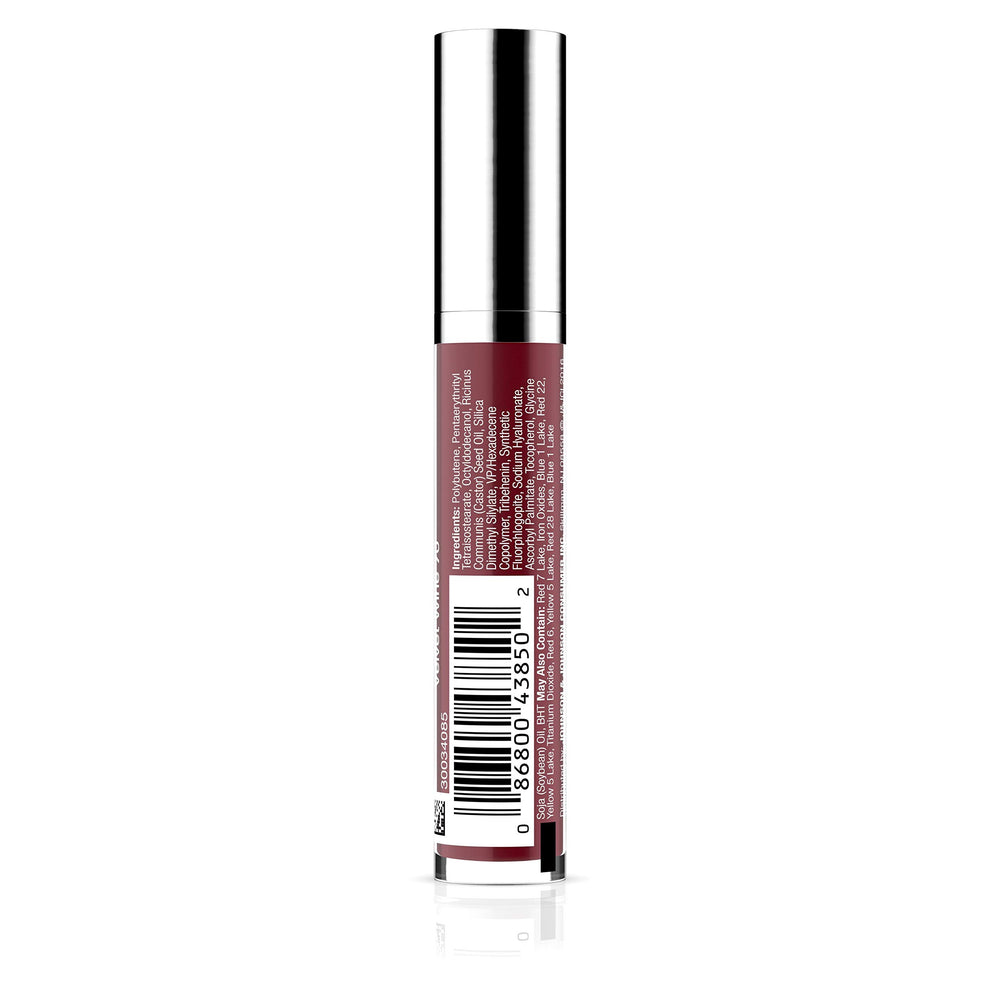 Neutrogena shade Velvet Wine on lips highlighting wearable wine tint