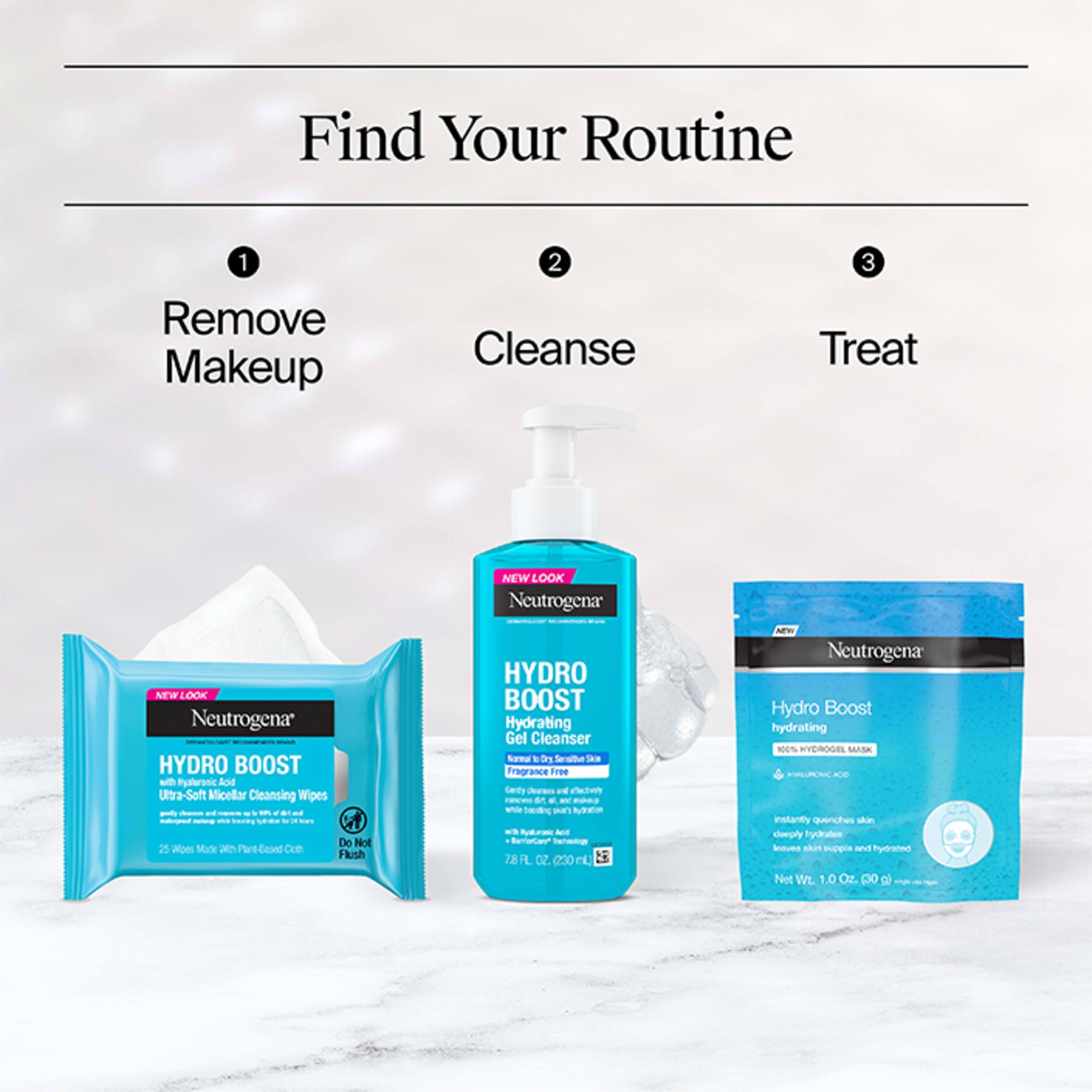 Neutrogena mask size shown in hand for scale and application ease