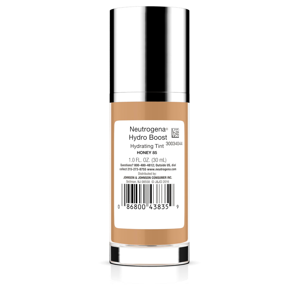 Neutrogena sponge blending tint into skin for seamless, buildable coverage