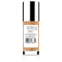 Neutrogena sponge blending tint into skin for seamless, buildable coverage