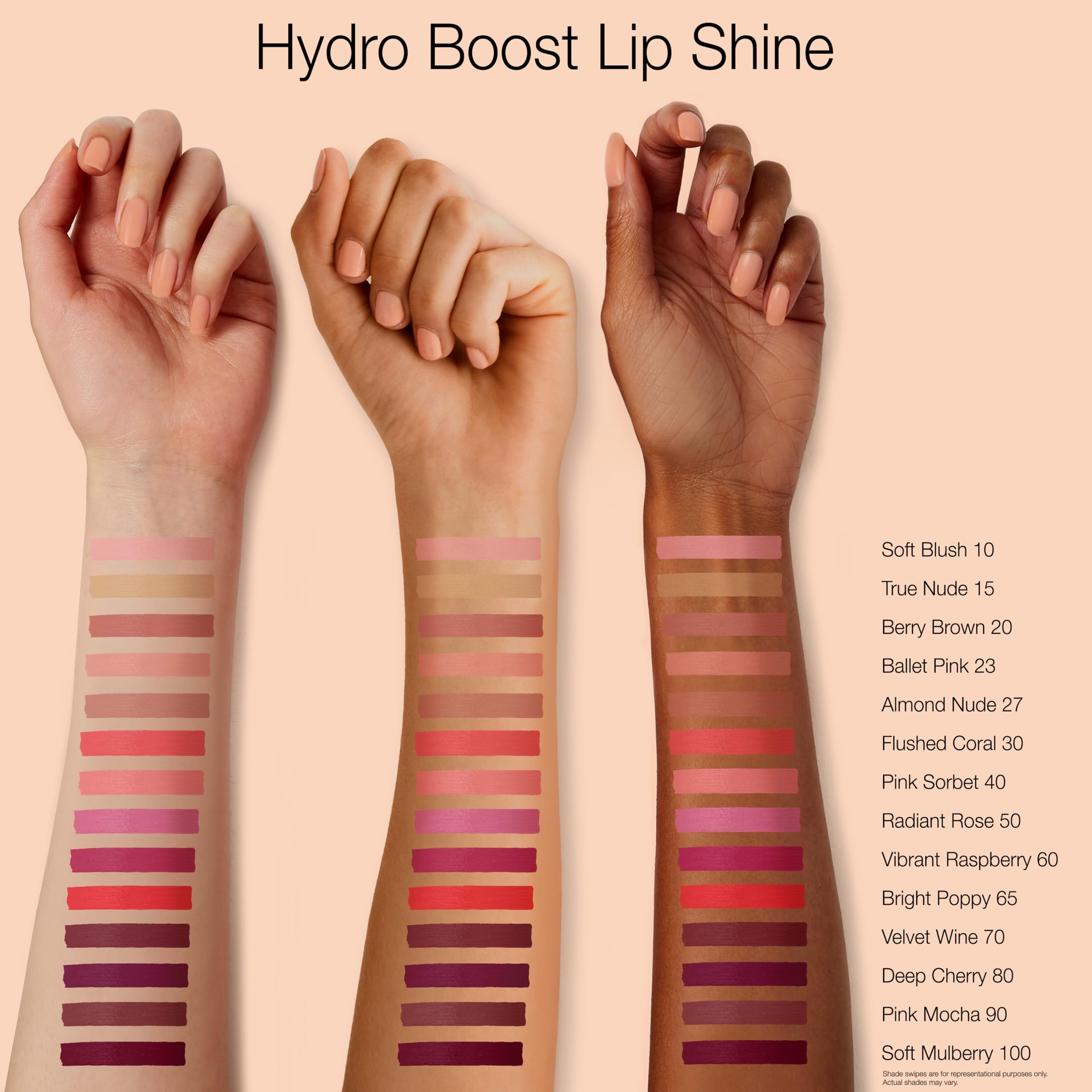 Neutrogena Hydro Boost wand applicator detail for precise, easy application benefit