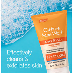 neutrogena tube on bathroom shelf lifestyle suggesting daily routine convenience