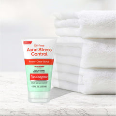Neutrogena ingredients label close-up highlighting salicylic acid
