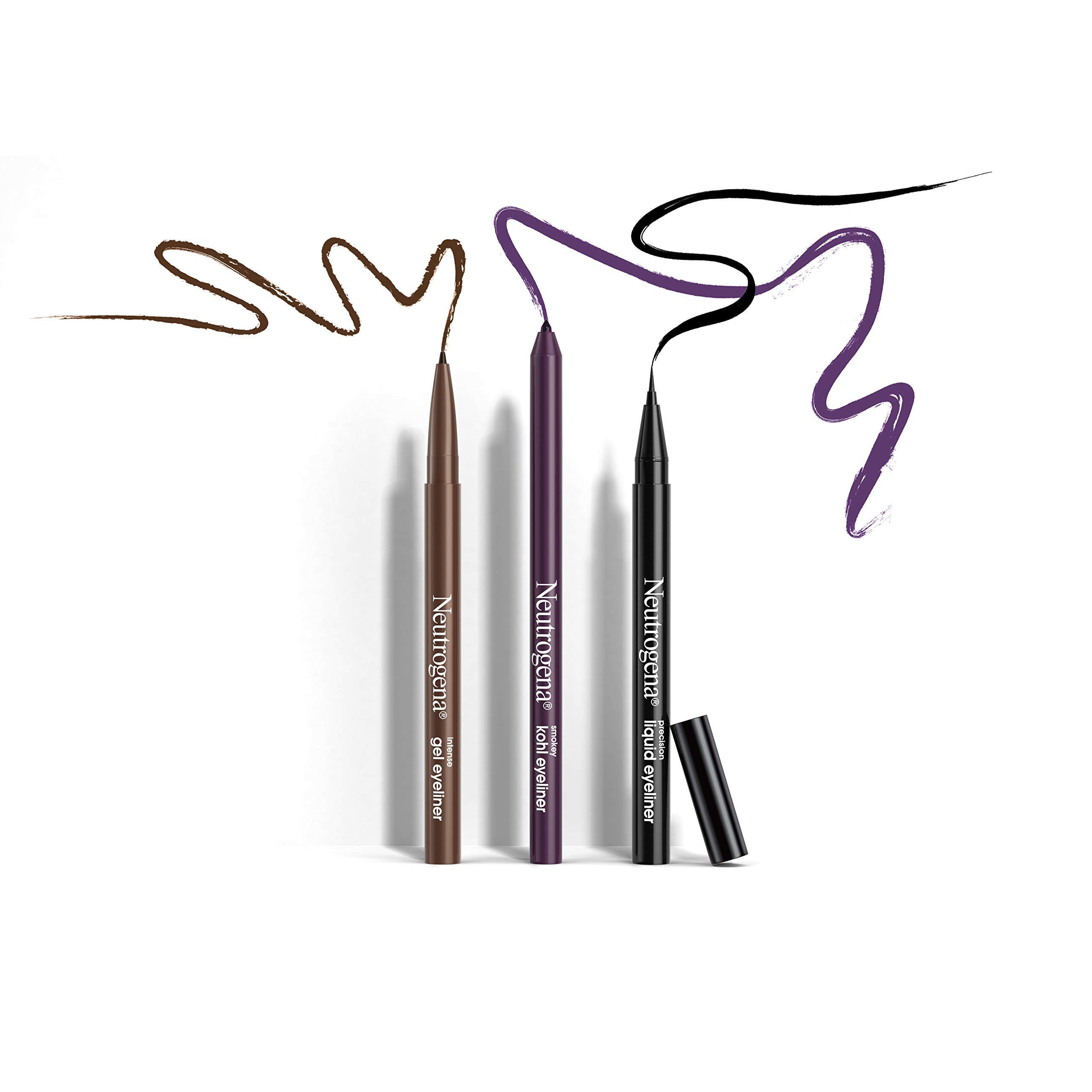 Neutrogena eyeliner inside a makeup bag highlighting travel-friendly design