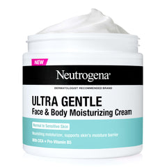 Neutrogena jar front 11oz showing product and gentle formulation benefits