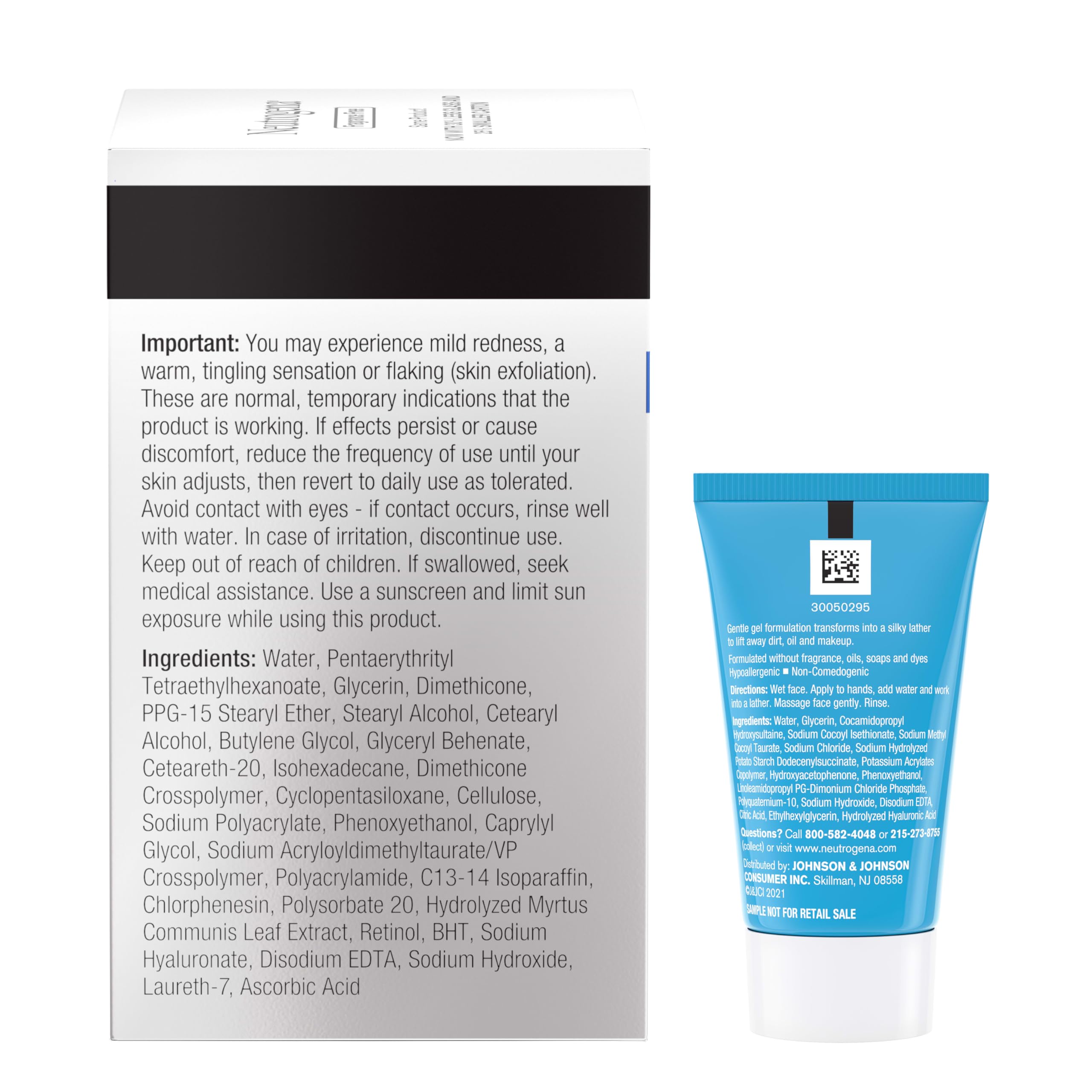 Neutrogena jar next to sunscreen illustrating recommended sun protection benefit