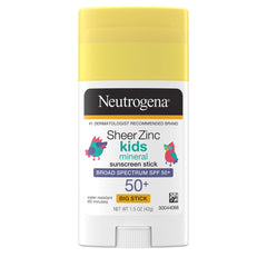 Neutrogena front packaging showing SPF 50+ protection and kid-friendly design