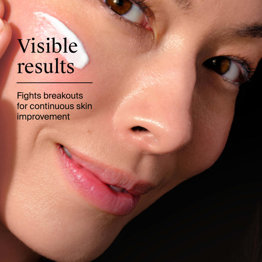 Neutrogena label detail displaying active 10% benzoyl peroxide strength