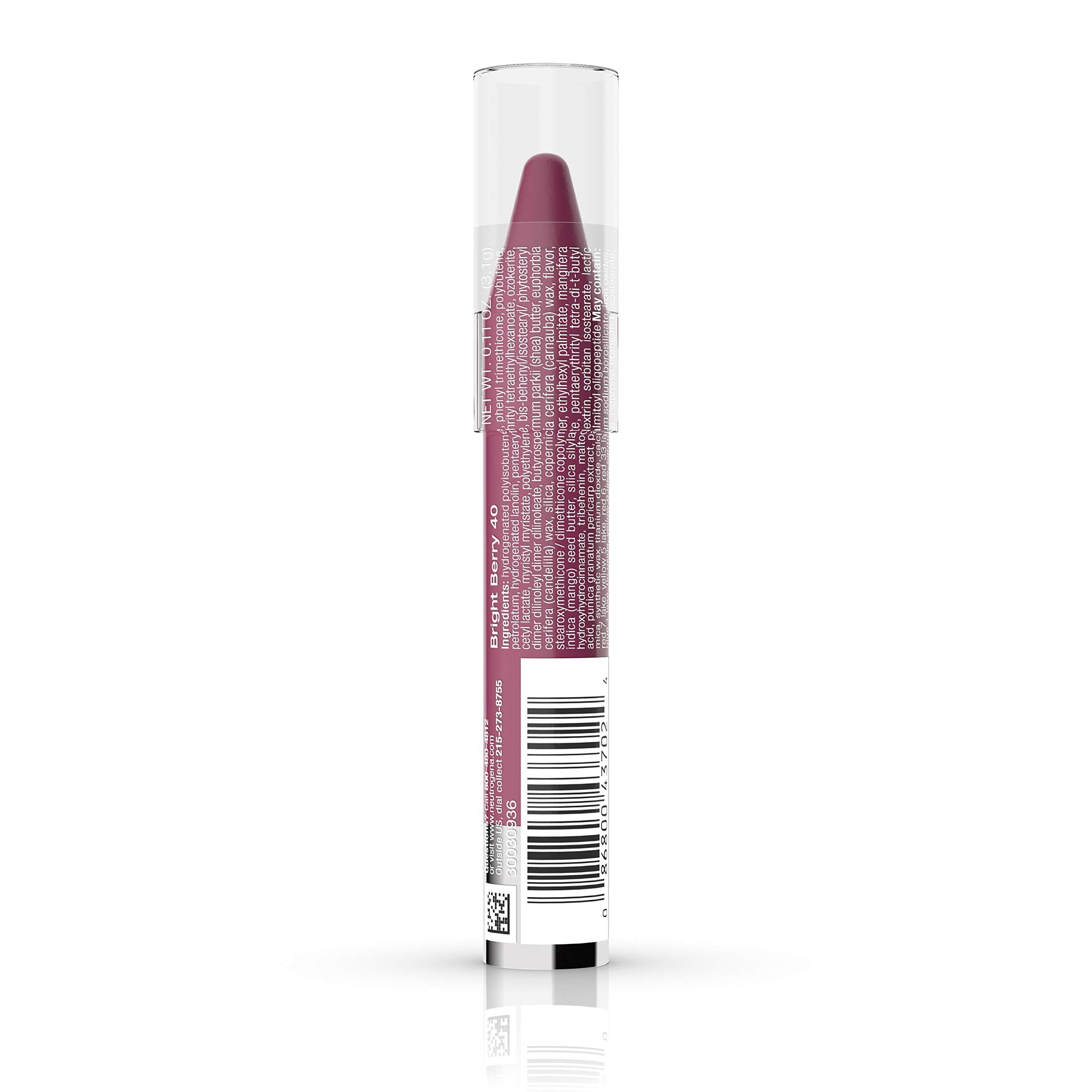 Neutrogena label and backside of tube showing product information and convenience