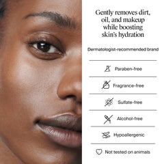 Neutrogena label detail showing hyaluronic acid to support moisture