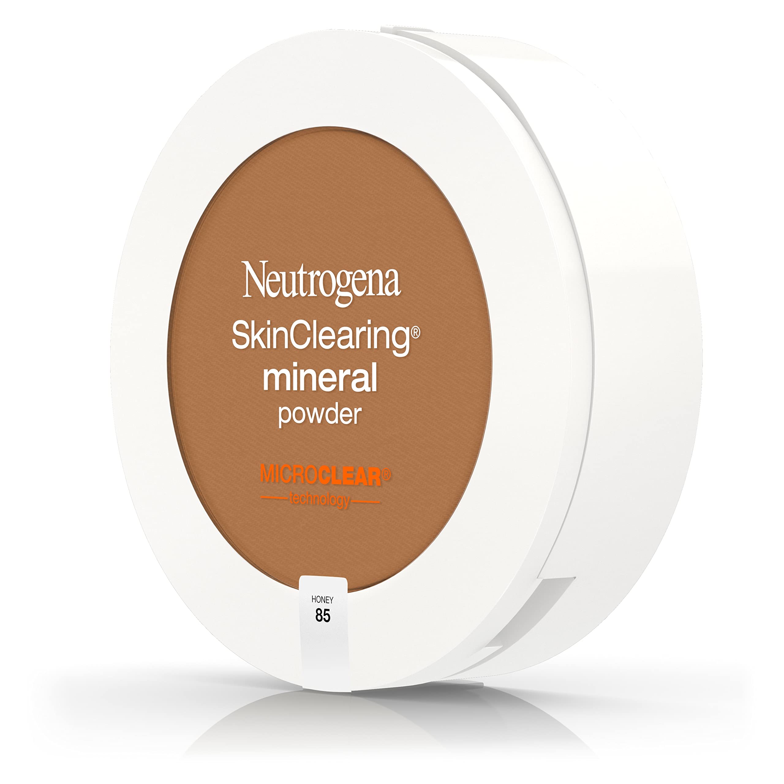 Neutrogena compact placed in a travel bag suggesting on-the-go shine control and coverage