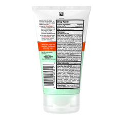 Neutrogena scrub on bathroom shelf with towels showing daily routine