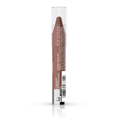 Neutrogena lip swatch on hand illustrating buildable color and moisturizing effect