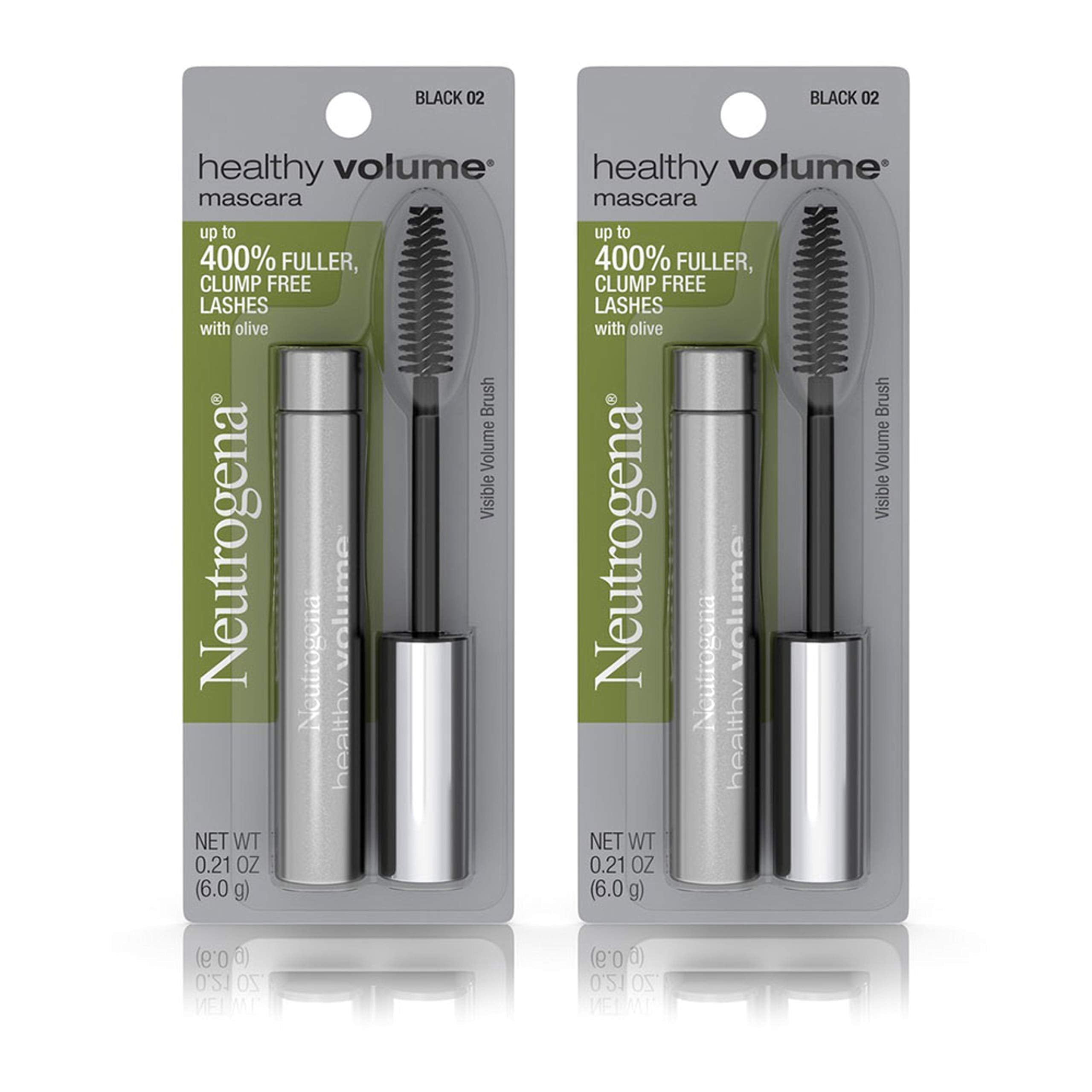 Neutrogena mascara front packaging showing product and shade benefits