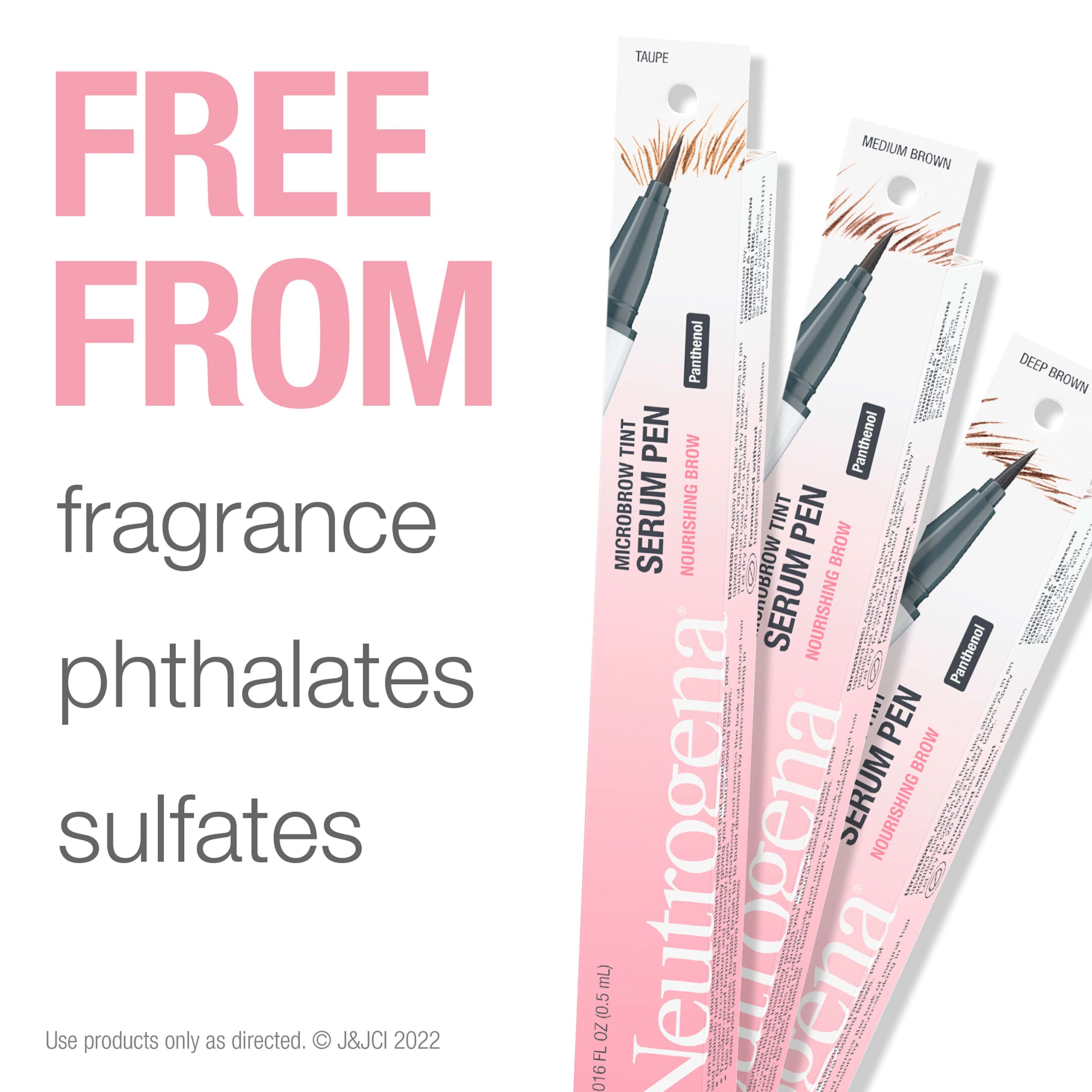 Neutrogena flexible brush tip bending slightly to create controlled, natural strokes