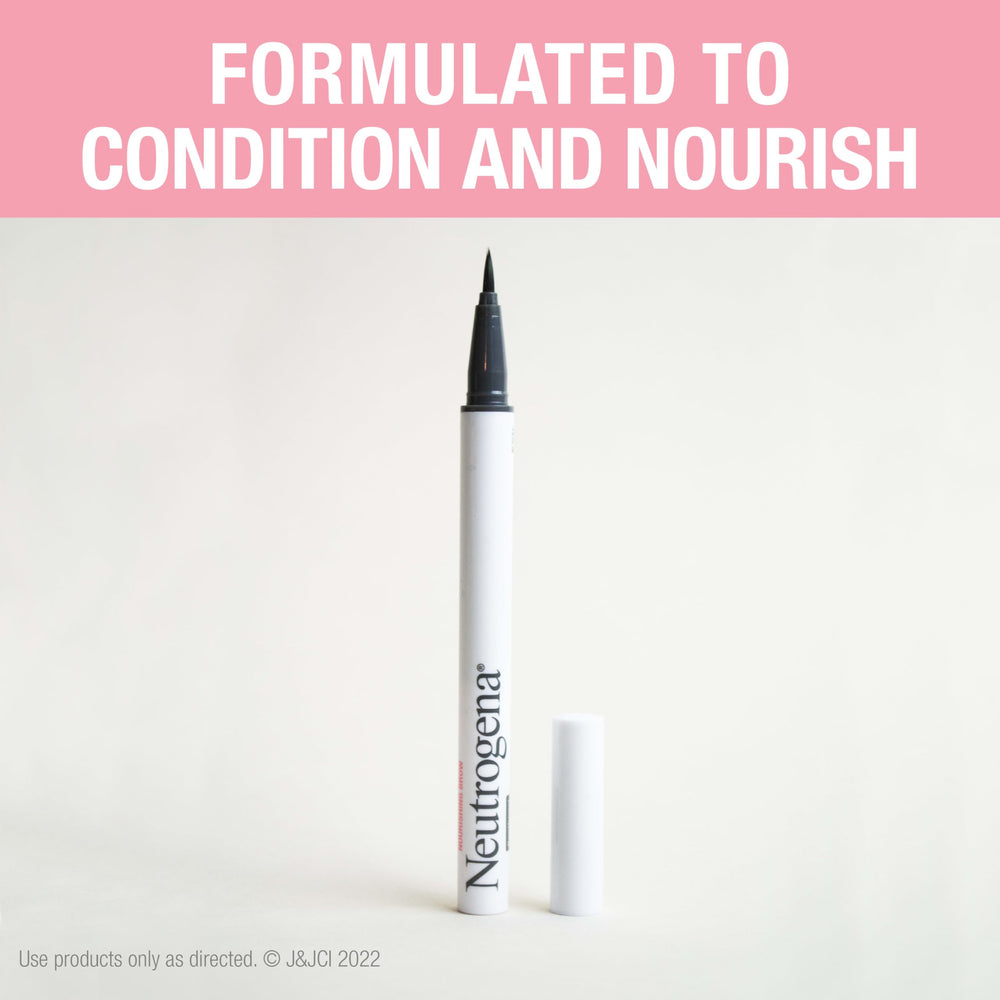 Neutrogena texture swatch of Medium Brown tint demonstrating smooth, blendable finish