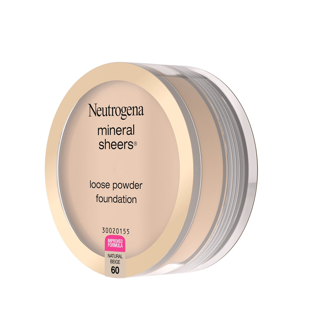 Neutrogena powder staged in bathroom routine indicating everyday usability benefit
