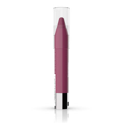 Neutrogena product worn on lips demonstrating glossy berry color benefit