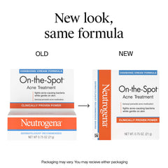 Neutrogena cream texture swatch showing lightweight, fast-absorbing formula