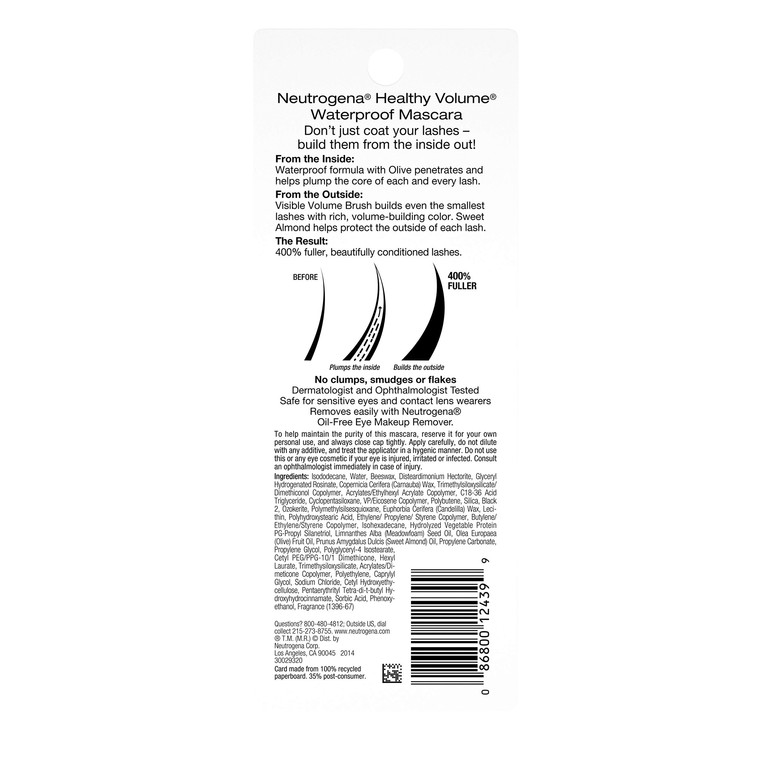 Neutrogena tube beside oil-free remover showing easy, gentle removal routine