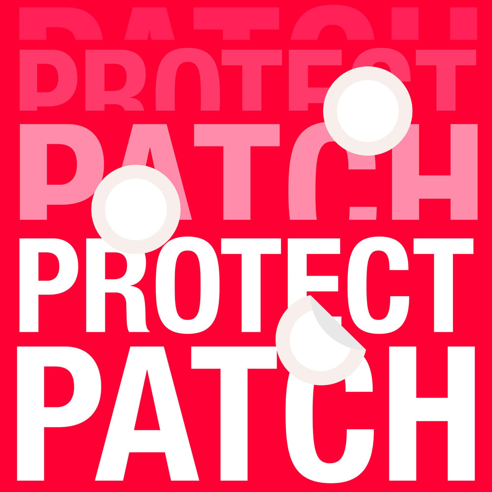 Neutrogena patch turned opaque after absorption showing visible treatment