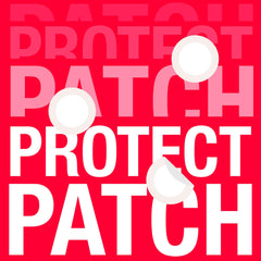 Neutrogena patch turned opaque after absorption showing visible treatment