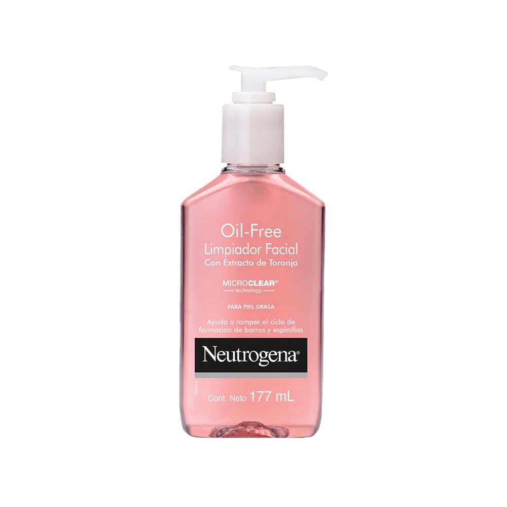 neutrogena front packaging showing bottle and label for easy identification and benefit