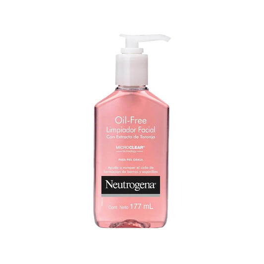 neutrogena front packaging showing bottle and label for easy identification and benefit