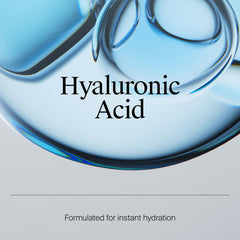 Neutrogena primer label closeup highlighting hyaluronic acid ingredient