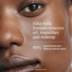 Neutrogena bottle held in hand showing size and travel-friendly benefit