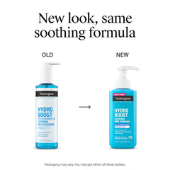 Neutrogena milky cleanser texture on hand highlighting gentle hydration