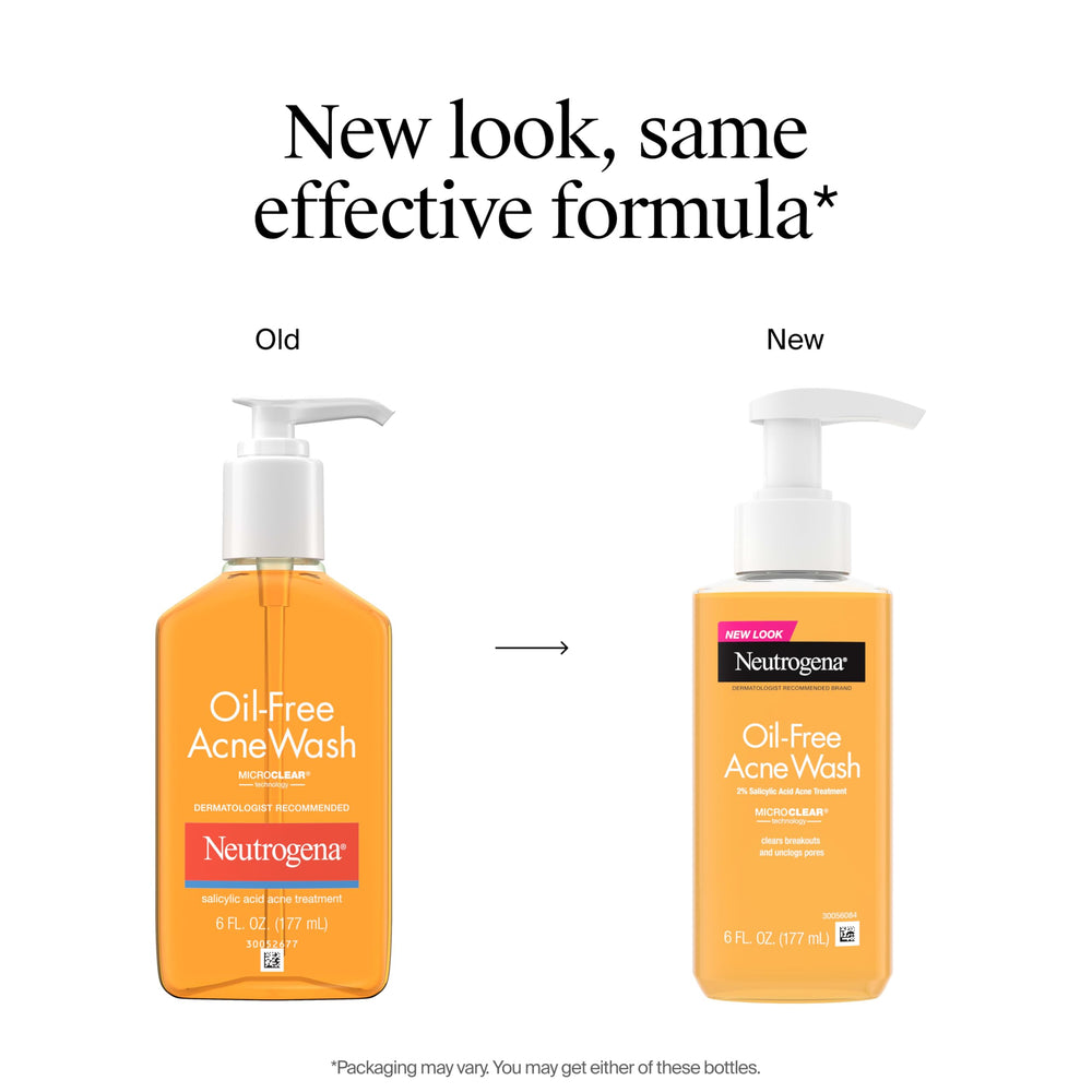 Neutrogena gel texture close-up demonstrating gentle exfoliation benefit