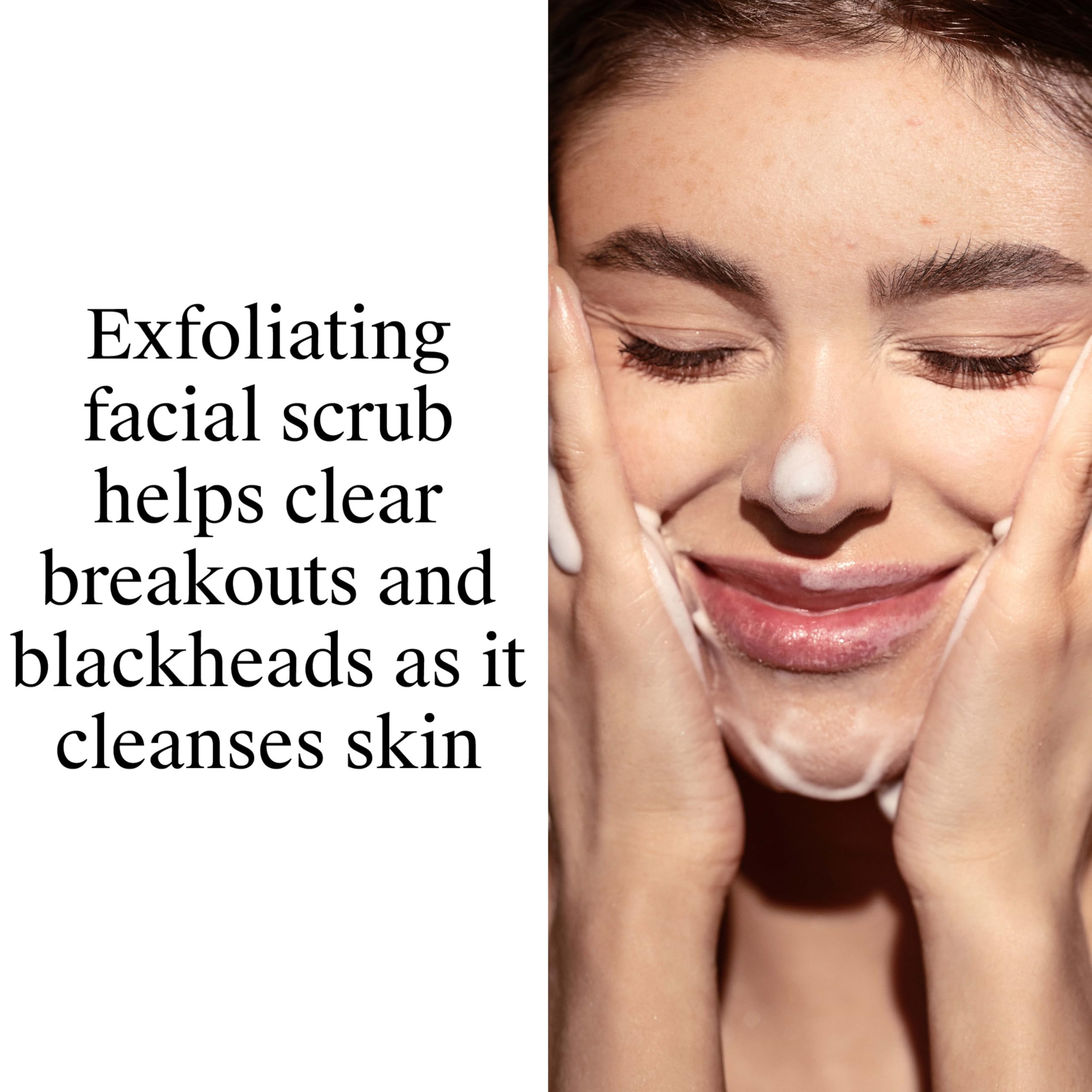 Neutrogena dispensing cleanser amount to show usage control
