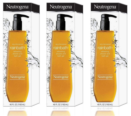 Neutrogena Rainbath front view showing label and amount, practical value