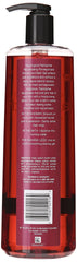 Neutrogena Rainbath pouring gel onto loofah, showing rich lather and easy application