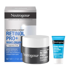 Neutrogena jar front view showing branding and anti-aging benefit