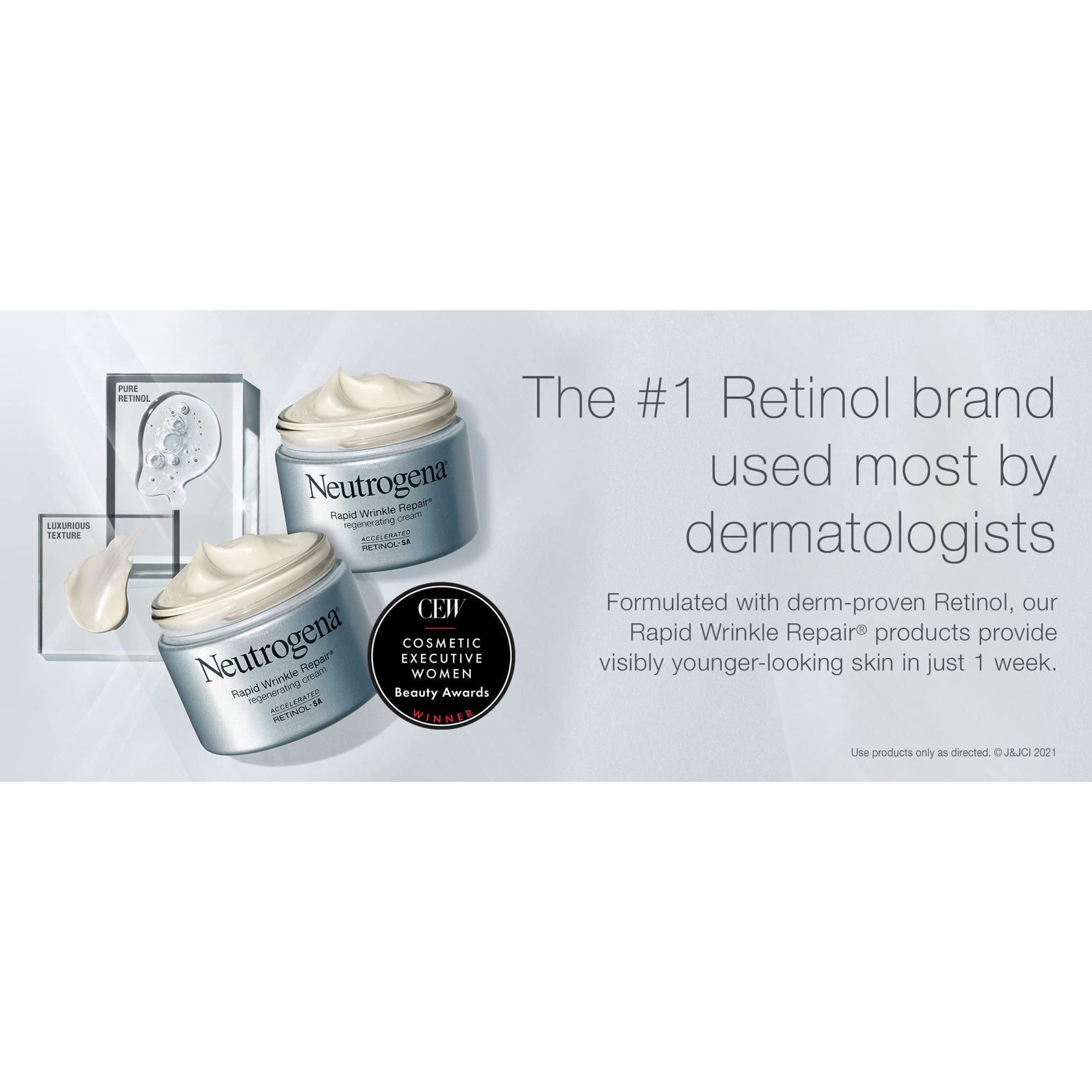 Neutrogena cream texture close-up highlighting rich formula for intense hydration