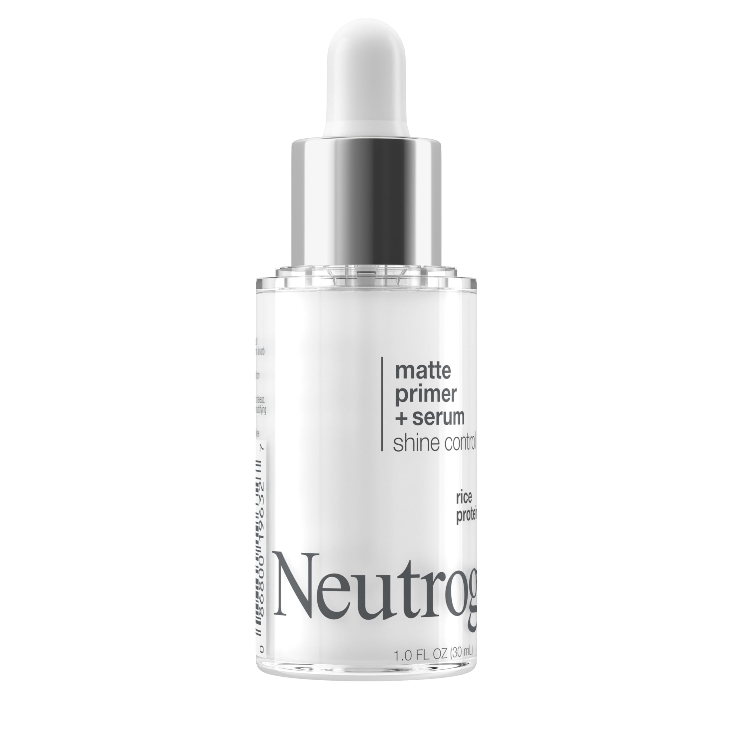 Neutrogena rice protein ingredient visual emphasizing natural oil-absorbing benefit for skin