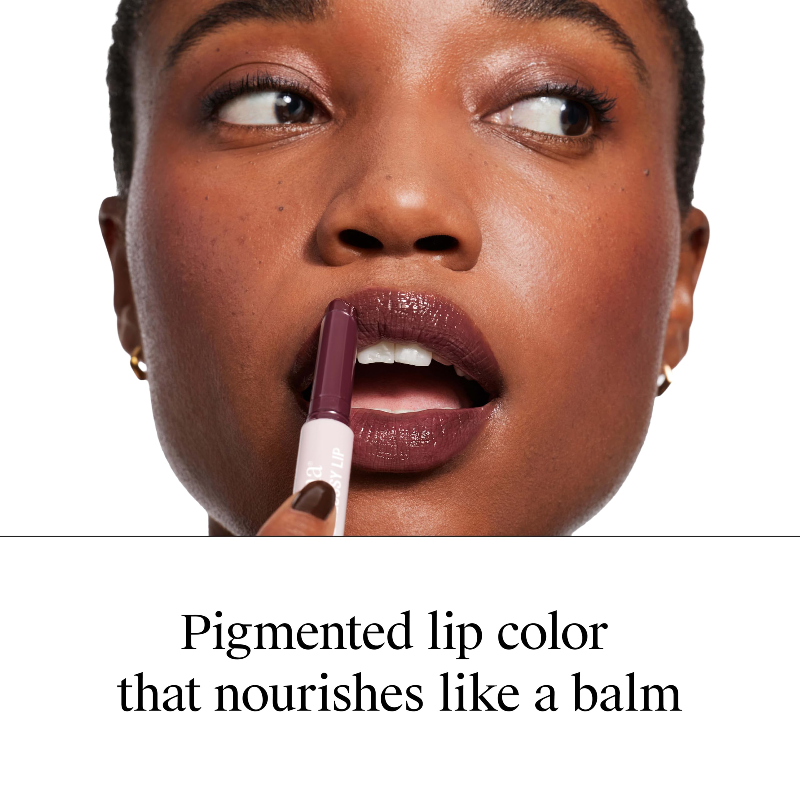 Neutrogena open cap and tip revealing creamy applicator for smooth application
