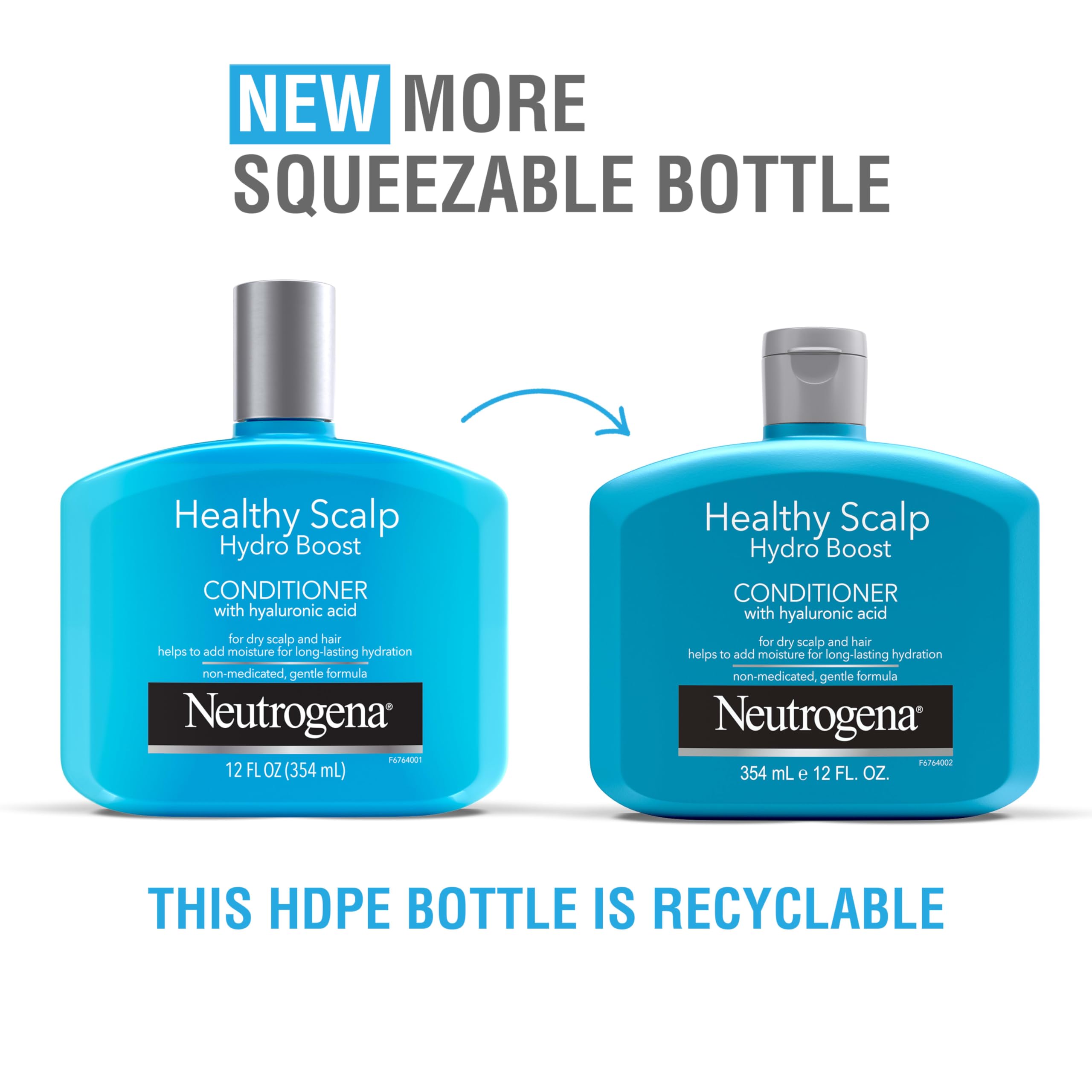 Neutrogena Scalp HB back label with ingredients list for informed selection benefit