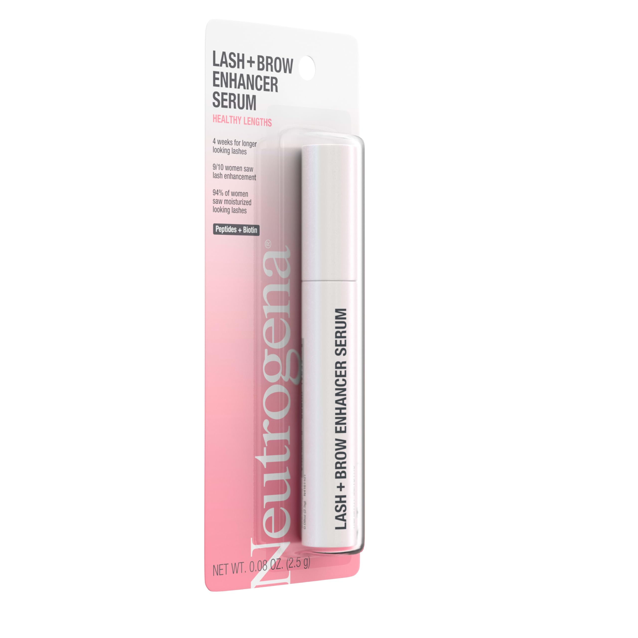 Neutrogena serum texture on fingertip demonstrating smooth spread