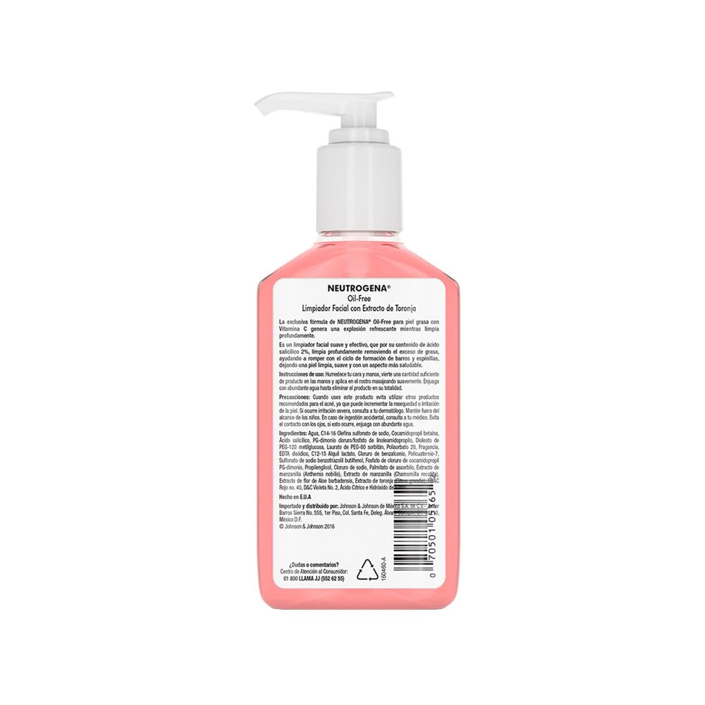 neutrogena size comparison with hand displaying 6 fl oz scale for travel and storage