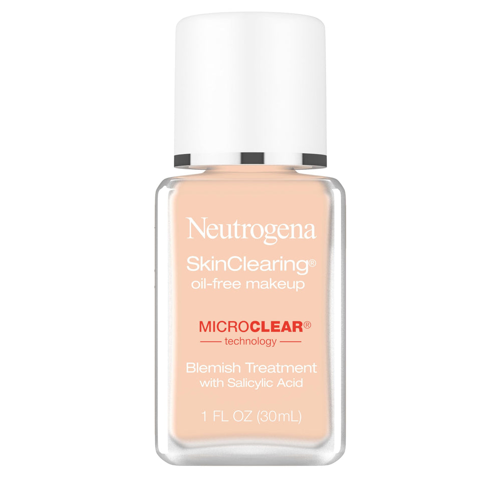 Neutrogena bottle front packaging showing shade and benefits