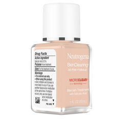 Neutrogena size comparison next to a coin showing compact 1 fl oz portability